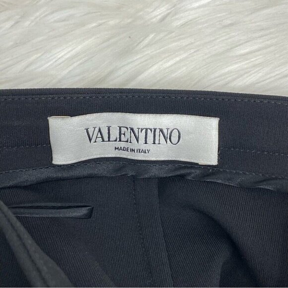 Valentino Women’s Black Quiet Luxury Boss Pencil Career Skirt‎ W26 - Picture 6 of 12